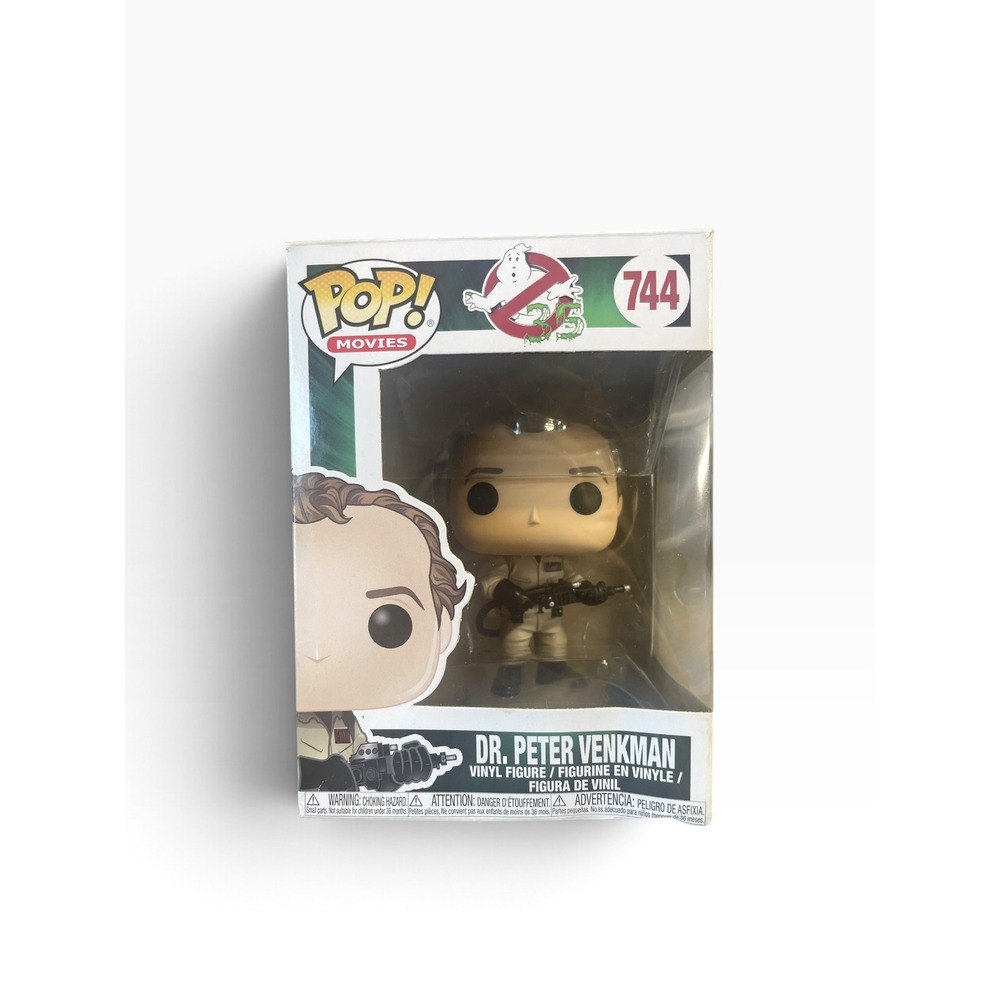 Funko Pop Ghostbusters Peter Venkman Tan 35th Anniversary Figure 744